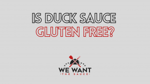 Is Duck Sauce Gluten Free