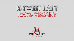 Is Sweet Baby Rays Vegan
