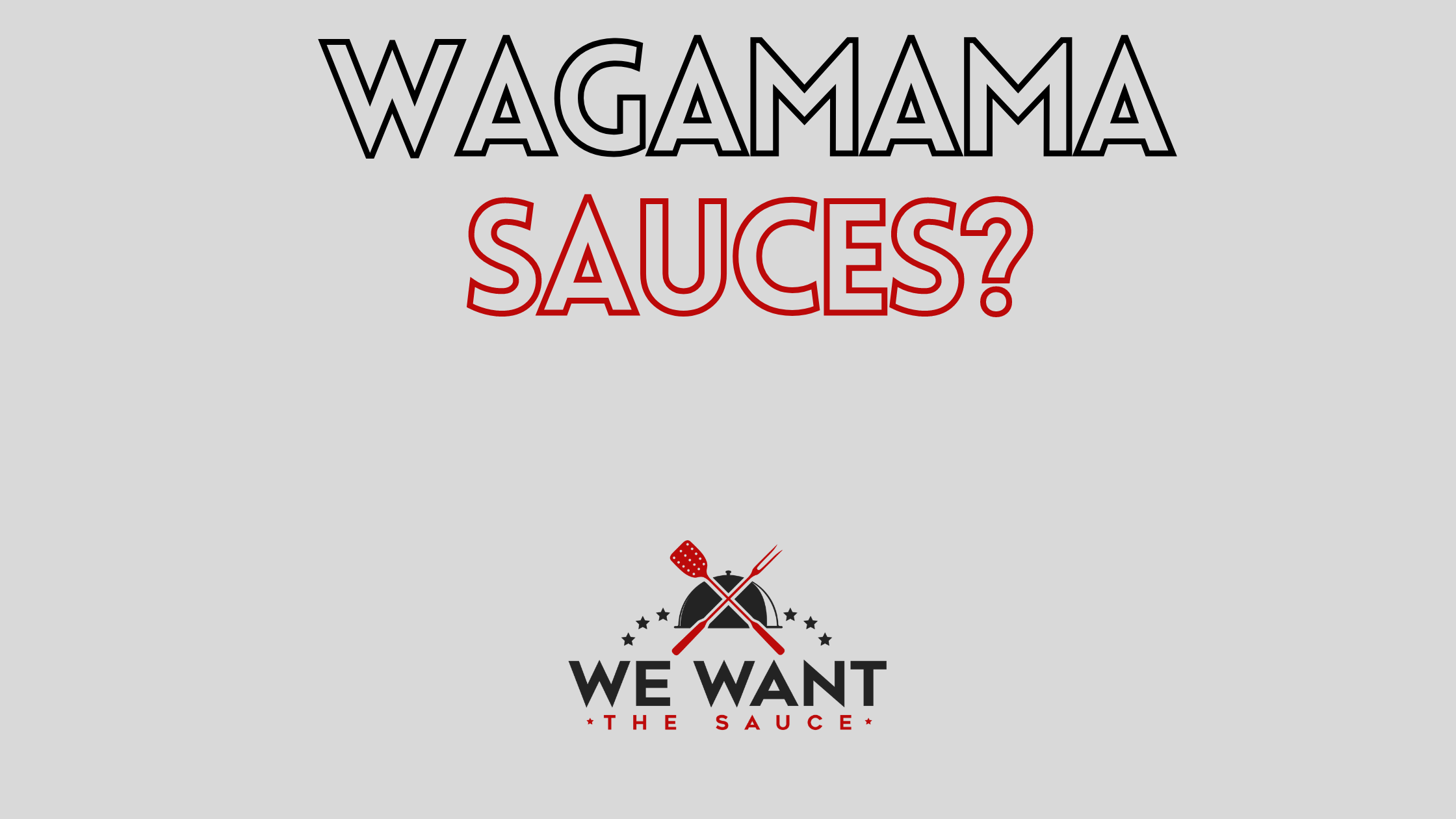 Wagamama Sauces ⋆ Every Option They Offer!
