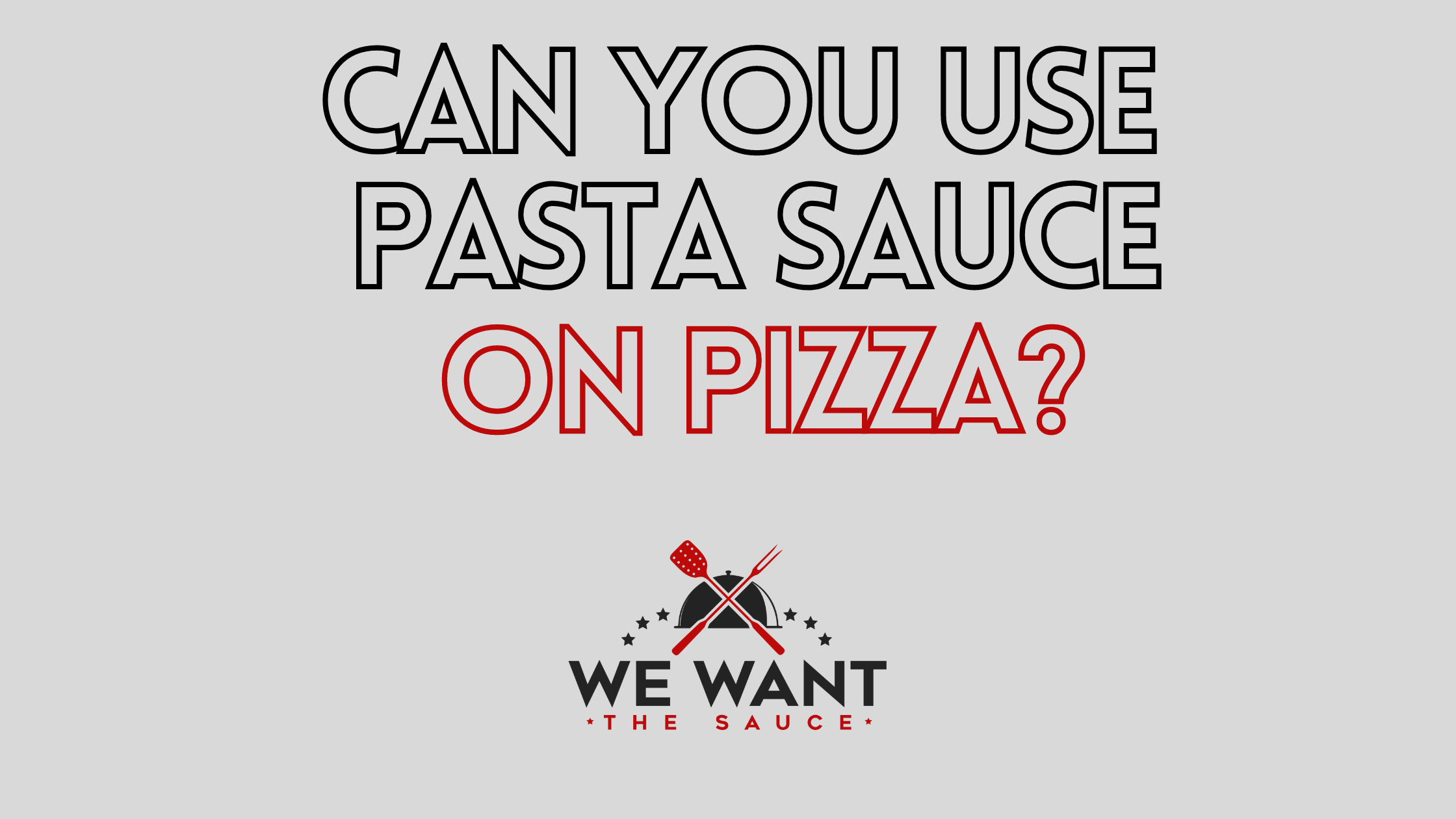 Can You Use Pasta Sauce On Pizza? ⋆ Let's Find Out ⋆
