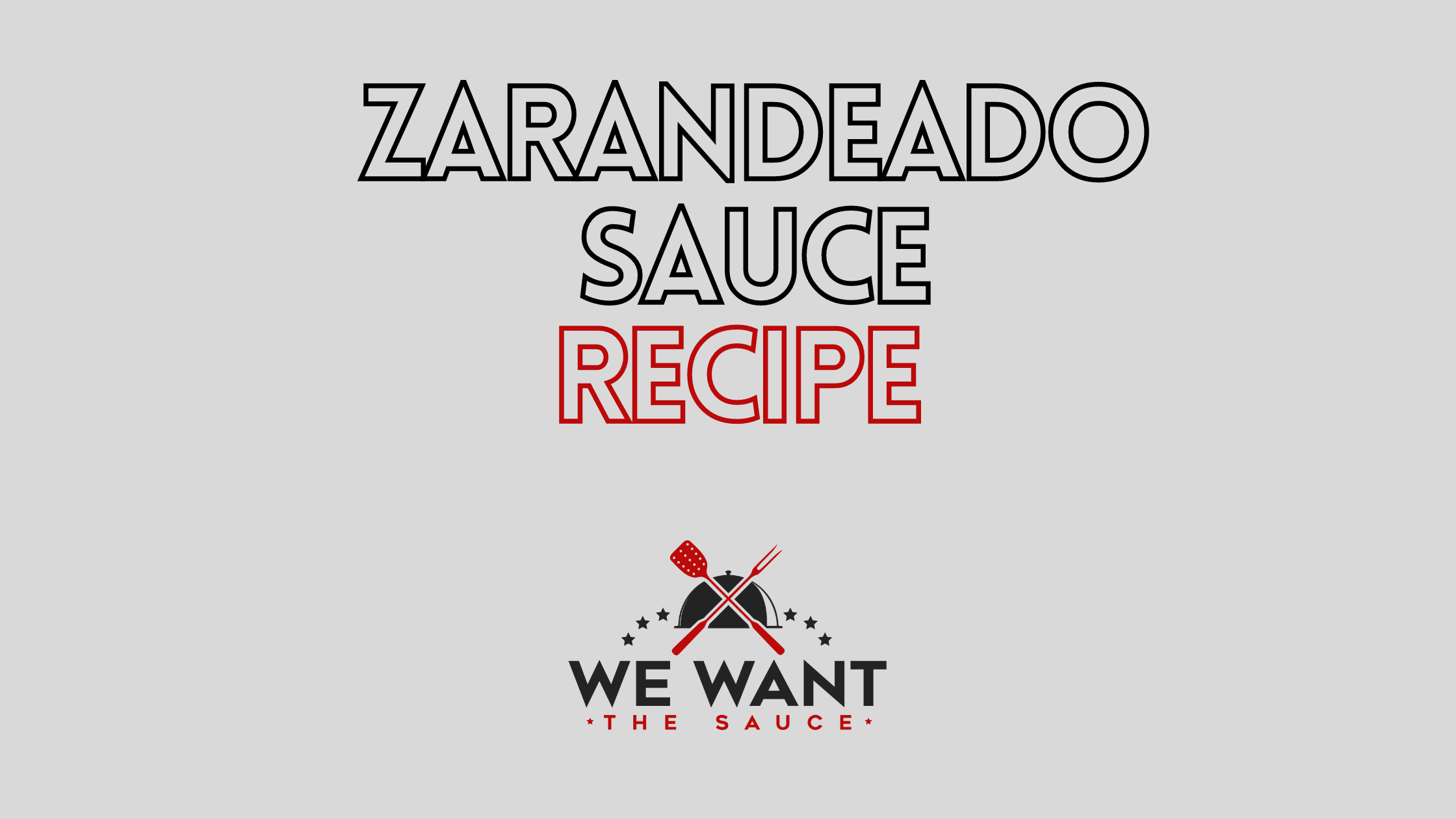 Zarandeado Sauce Recipe ⋆ We Want The Sauce