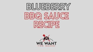 Blueberry BBQ Sauce Recipe